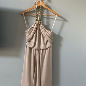 New with Tags! Gorgeous Champagne cocktail dress from BCBGMaxAzaria!